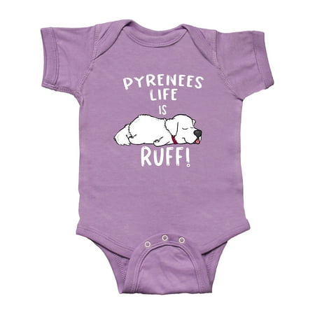 Inktastic Pyrenees Life is Ruff! Great Pyrenees Gift Baby Boy or Baby Girl Bodysuit
Inktastic Pyrenees Life is Ruff! Great Pyrenees Gift Baby Boy or Baby Girl Bodysuit