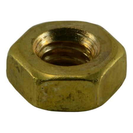 1/4 -20 Brass Coarse Thread Hex Machine Screw Nuts MSNB-067