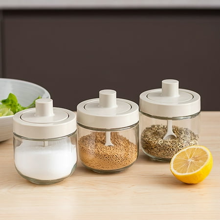Caihezhi One-piece Design Seasoning Jar Smooth Edge Glass Multi-purpose Spice Bottle Cooking Gadget
Caihezhi One-piece Design Seasoning Jar Smooth Edge Glass Multi-purpose Spice Bottle Cooking Gadget