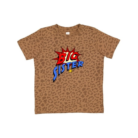 Inktastic Big Sister Superhero Gift Toddler Toddler Girl T-Shirt