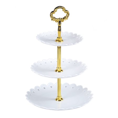 JHTongC Portable Three Layer Fruit Plate Cake Candy Dessert Storage Stand Rack Holder
JHTongC Portable Three Layer Fruit Plate Cake Candy Dessert Storage Stand Rack Holder