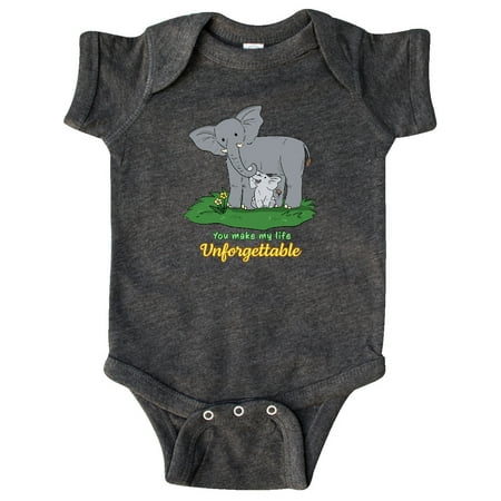 Inktastic You Make My Life Unforgettable with Elephant Family Gift Baby Boy or Baby Girl Bodysuit
Inktastic You Make My Life Unforgettable with Elephant Family Gift Baby Boy or Baby Girl Bodysuit