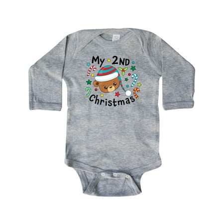 Inktastic My 2nd Christmas Cute Bear with Candy Canes Gift Baby Boy or Baby Girl Long Sleeve Bodysuit
Inktastic My 2nd Christmas Cute Bear with Candy Canes Gift Baby Boy or Baby Girl Long Sleeve Bodysuit