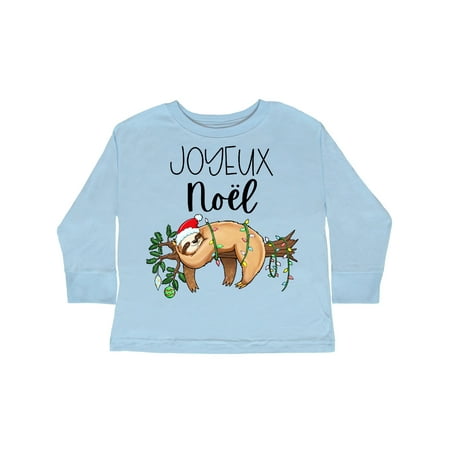 Inktastic Joyeux Noël- Christmas Sloth Gift Toddler Boy or Toddler Girl Long Sleeve T-Shirt
Inktastic Joyeux Noël- Christmas Sloth Gift Toddler Boy or Toddler Girl Long Sleeve T-Shirt