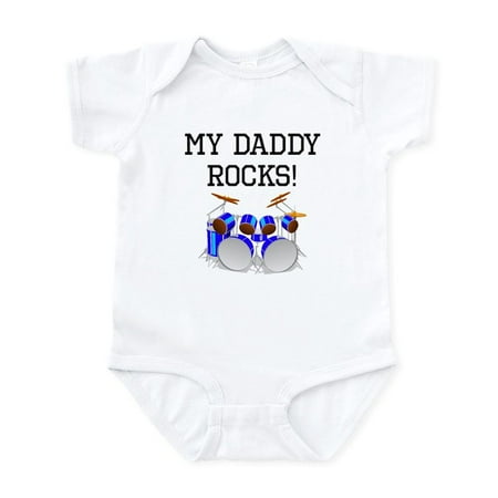 CafePress - My Daddy Rocks Drums Body Suit - Baby Light Bodysuit Size Newborn - 24 Months
CafePress - My Daddy Rocks Drums Body Suit - Baby Light Bodysuit Size Newborn - 24 Months