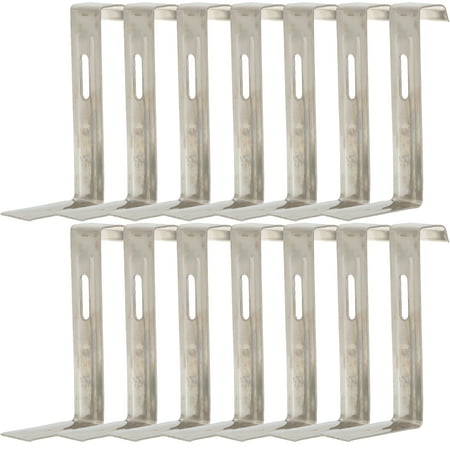 20Pcs Roof Tile Clips Heavy Duty Roofing Tile Fixed Iron Clips Replacement Parts
20Pcs Roof Tile Clips Heavy Duty Roofing Tile Fixed Iron Clips Replacement Parts