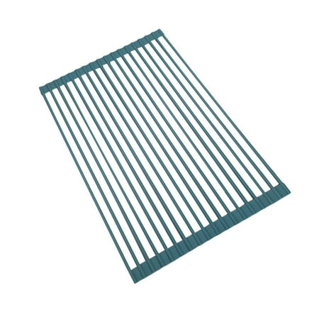 huanledash Sink Storage Drainage Rack Durable Foldable Anti-slip Roll-Up Sink Drainage Rack Kitchen Sink Accessories
huanledash Sink Storage Drainage Rack Durable Foldable Anti-slip Roll-Up Sink Drainage Rack Kitchen Sink Accessories