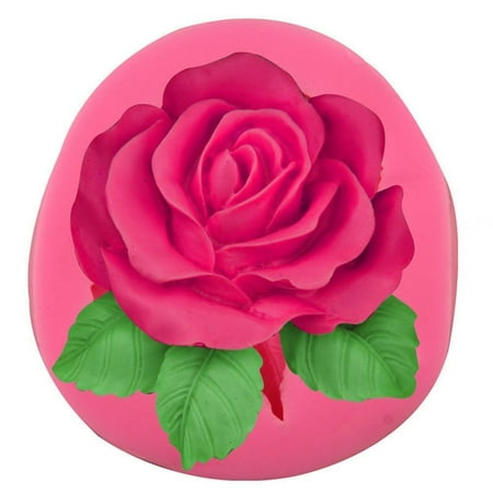 Silicone Fondant Molds Rose Shape Cake DIY Decorating Pastry Chocolates Candy 1pcs 8.2*8*2.5CM
Silicone Fondant Molds Rose Shape Cake DIY Decorating Pastry Chocolates Candy 1pcs 8.2*8*2.5CM