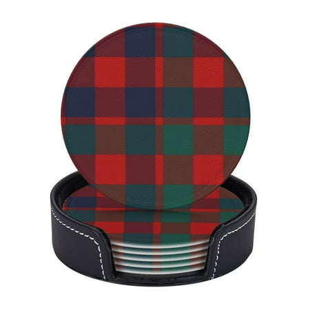 6 Pcs Leather Coasters Mcgowan Tartan Pattern Coasters For Drinks Cup Mat Pad Housewarming Gift Ideal For Home Decor
6 Pcs Leather Coasters Mcgowan Tartan Pattern Coasters For Drinks Cup Mat Pad Housewarming Gift Ideal For Home Decor