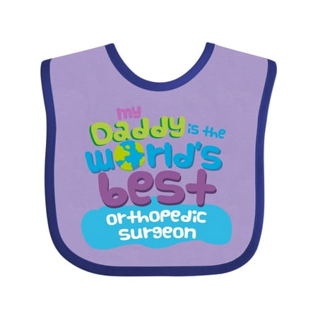 Inktastic My Daddy is the World’s Best Orthopedic Surgeon Gift Baby Boy or Baby Girl Bib
Inktastic My Daddy is the World’s Best Orthopedic Surgeon Gift Baby Boy or Baby Girl Bib