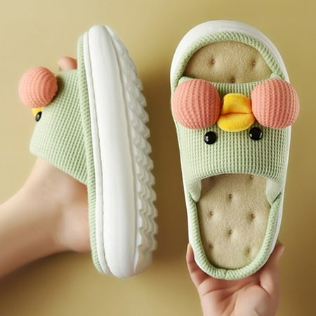 CoCopeanut New Quiet Cotton Linen Women Slippers Thick Bottom Indoor Couple Home Non-slip Spring Autumn Cute Duck 2022 Home Woman Shoes
CoCopeanut New Quiet Cotton Linen Women Slippers Thick Bottom Indoor Couple Home Non-slip Spring Autumn Cute Duck 2022 Home Woman Shoes