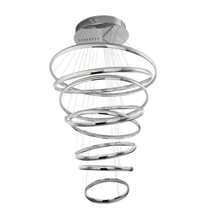 Wac Lighting Pd-46954 Tumbling 8 Light 32 Wide Led Crystal Ring Chandelier - Chrome
Wac Lighting Pd-46954 Tumbling 8 Light 32 Wide Led Crystal Ring Chandelier - Chrome