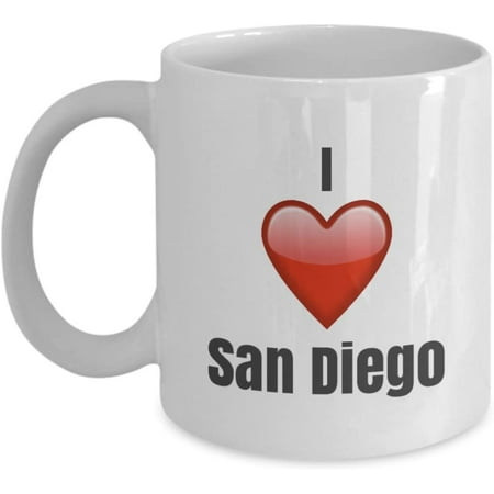 I Love San Diego unique ceramic coffee mug Gifts Idea