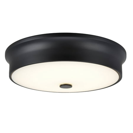 Aspen Creative 63005S-3 LED Small Flush Mount Ceiling Light Fixture Contemporary Design in Black Finish Frosted Glass Diffuser 12 Diameter
Aspen Creative 63005S-3 LED Small Flush Mount Ceiling Light Fixture Contemporary Design in Black Finish Frosted Glass Diffuser 12 Diameter