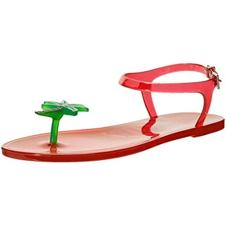 Katy Perry Women s The Geli Flat Sandal Palm Tree 9