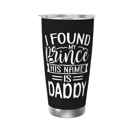 I found his name is daddy 20 Oz Water Bottle Insulated Tumblers Stainless Steel Cups Double Wall Tumbler with Lid
I found his name is daddy 20 Oz Water Bottle Insulated Tumblers Stainless Steel Cups Double Wall Tumbler with Lid