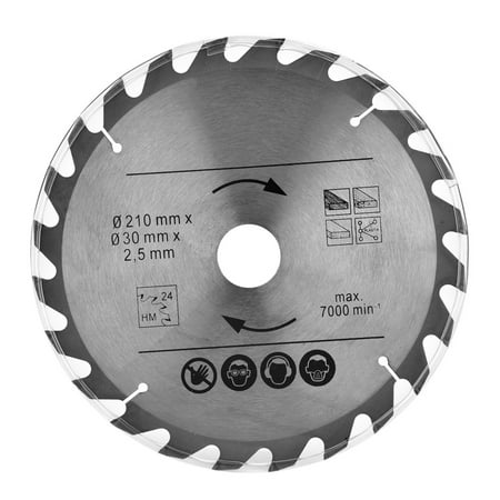 Circular Blade Professional Multifunctional 210mm Practical Saw Blade Crosscutting Natural Wood For Circular Saws