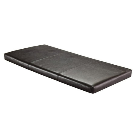 Winsome Wood Paige Bench Seat Cushion Espresso Finish