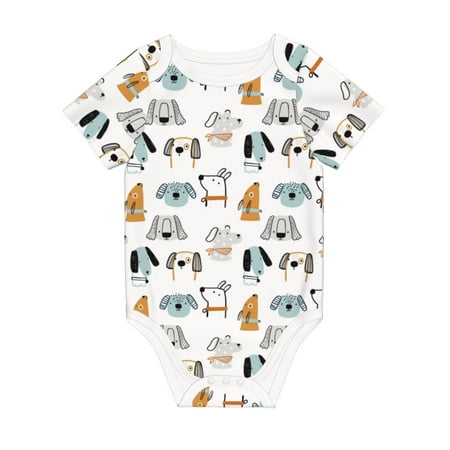 Coaee Puppy for Soft Cotton Baby Short-Sleeve Bodysuit Baby Girls Boys Bodysuit Romper
Coaee Puppy for Soft Cotton Baby Short-Sleeve Bodysuit Baby Girls Boys Bodysuit Romper