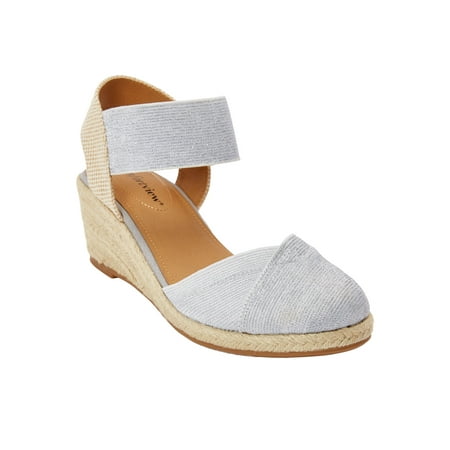 Comfortview Women s Wide Width The Abra Espadrille Sneaker