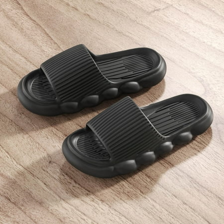 KBODIU Womens Sandals Cloud Slippers for Women and Men Massage Shower Bathroom Non-Slip Open Toe Super Soft Comfy Thick Sole Home Cushion Slide Sandals Platform Shoes Mothers Day Gifts Black 40-41
KBODIU Womens Sandals Cloud Slippers for Women and Men Massage Shower Bathroom Non-Slip Open Toe Super Soft Comfy Thick Sole Home Cushion Slide Sandals Platform Shoes Mothers Day Gifts Black 40-41