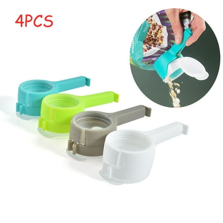 EASTIN 4PCS Bag Clips for Food Food Storage Sealing Bag Clips With Spouts Large Plastic Chip Clips Pour and Seal Food Snack Bag Clips Sealer Keep Food Fresh
EASTIN 4PCS Bag Clips for Food Food Storage Sealing Bag Clips With Spouts Large Plastic Chip Clips Pour and Seal Food Snack Bag Clips Sealer Keep Food Fresh