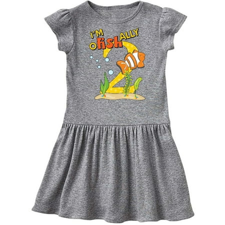 Inktastic I m O-Fish-Ally Two- Cute Clownfish Second Birthday Gift Toddler Girl Dress
Inktastic I m O-Fish-Ally Two- Cute Clownfish Second Birthday Gift Toddler Girl Dress