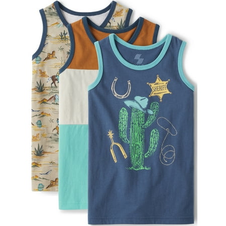 The Children s Place Toddler Boy 3-Pack Tank Sizes 12M-5T