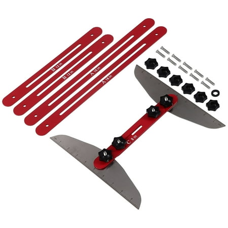 Stair Cutting Tool Stainless Steel Accurate Stair Tread Template Set for Window Sills Closet Shelves Measuring
Stair Cutting Tool Stainless Steel Accurate Stair Tread Template Set for Window Sills Closet Shelves Measuring