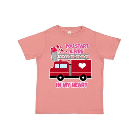 Inktastic Valentine Fire Truck White and Pink Hearts Gift Toddler Boy or Toddler Girl T-Shirt
Inktastic Valentine Fire Truck White and Pink Hearts Gift Toddler Boy or Toddler Girl T-Shirt
