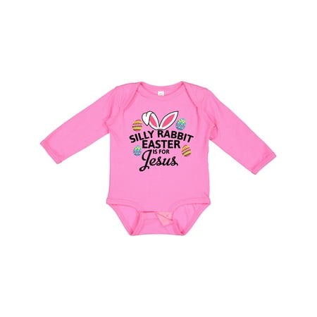 Inktastic Silly Rabbit Easter is for Jesus with Bunny Head and Easter Eggs Gift Baby Boy or Baby Girl Long Sleeve Bodysuit
Inktastic Silly Rabbit Easter is for Jesus with Bunny Head and Easter Eggs Gift Baby Boy or Baby Girl Long Sleeve Bodysuit