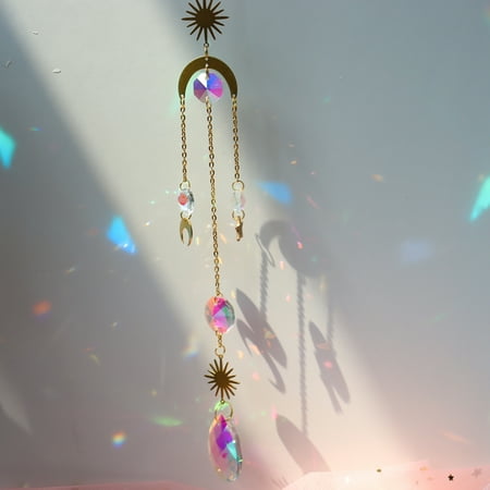 BetterZ Suncatcher Pendant Eye-catching Decorative Glass Faux Crystal Suncatcher Rainbow Prism Pendant Home Decoration
BetterZ Suncatcher Pendant Eye-catching Decorative Glass Faux Crystal Suncatcher Rainbow Prism Pendant Home Decoration