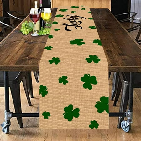 Irish Festival Table Runner Linen Anti Oil Easy To Clean Table Cloth Digital Printing Table Mat
Irish Festival Table Runner Linen Anti Oil Easy To Clean Table Cloth Digital Printing Table Mat