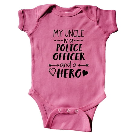 Inktastic My Uncle is a Police Officer and a Hero Gift Baby Boy or Baby Girl Bodysuit
Inktastic My Uncle is a Police Officer and a Hero Gift Baby Boy or Baby Girl Bodysuit