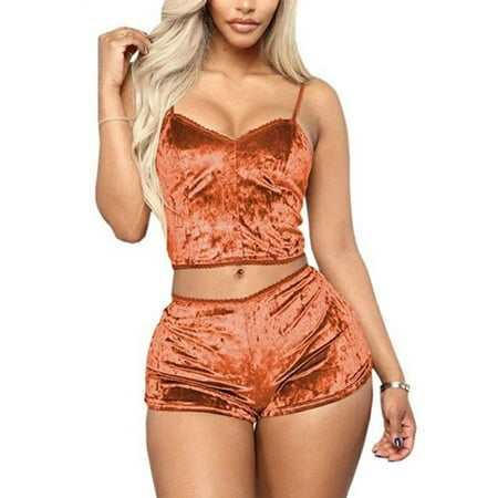 Musuos Women Sleepwear Strappy Babydoll Lingerie Satin Pajama Set Camisole with Shorts
Musuos Women Sleepwear Strappy Babydoll Lingerie Satin Pajama Set Camisole with Shorts
