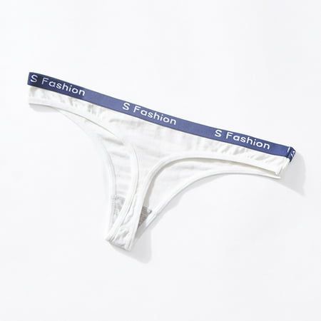 Briefs For Women Knickers Womens Comfortable Cotton Panties Sexy Seamless Panties Low Waist Thong White XL 3pcs
Briefs For Women Knickers Womens Comfortable Cotton Panties Sexy Seamless Panties Low Waist Thong White XL 3pcs