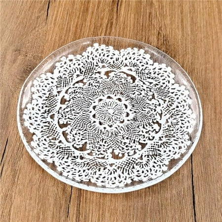 Red Pomegranate Collection 4051-0 8.25 in. Lille Salad Plates - Set of 4