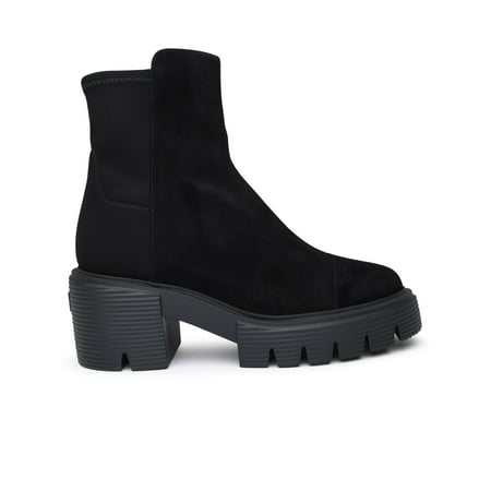 Stuart Weitzman Woman Black Suede Soho Boots