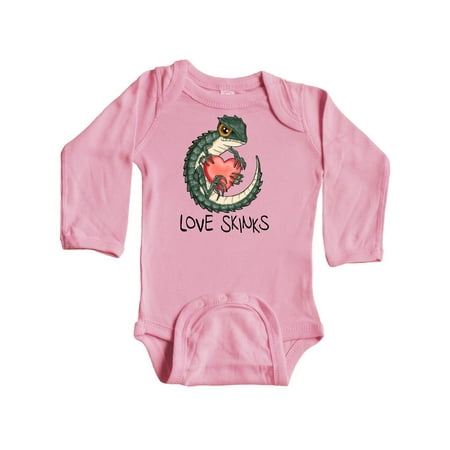 Inktastic Anti-Valentine s Love Skinks Cute Pun Crocodile Skink Lizard Gift Baby Boy or Baby Girl Long Sleeve Bodysuit
Inktastic Anti-Valentine s Love Skinks Cute Pun Crocodile Skink Lizard Gift Baby Boy or Baby Girl Long Sleeve Bodysuit