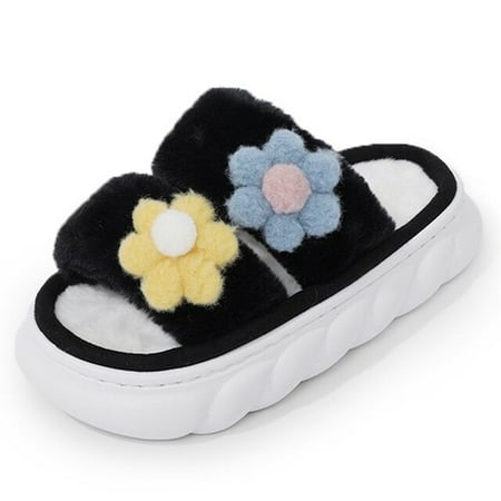 PIKADINGNIS 2022 Platform Height 4cm Fluffy Fur Slippers Women Winter Warm Lovely Flowers Upper Design Plush Home Slippers Women Shoes
PIKADINGNIS 2022 Platform Height 4cm Fluffy Fur Slippers Women Winter Warm Lovely Flowers Upper Design Plush Home Slippers Women Shoes