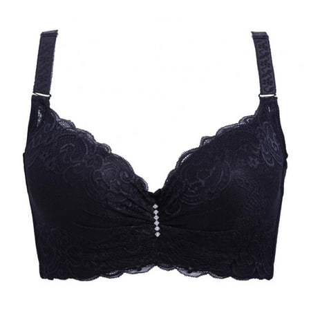 Xmarks Women s Lace Sexy Adjustable Oversized Bra with Steel Underwire Gathered Thin Bra
Xmarks Women s Lace Sexy Adjustable Oversized Bra with Steel Underwire Gathered Thin Bra