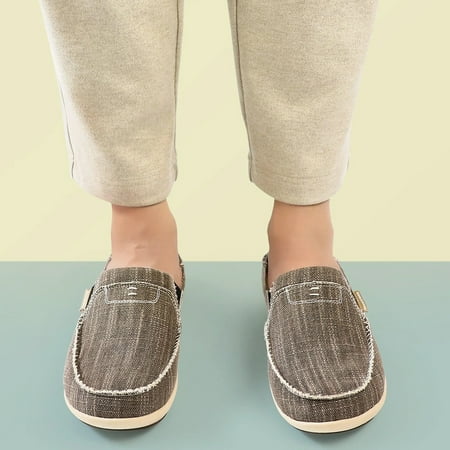 GeckoMan Men Plantar Fasciitis Canvas Loafer Shoes with Arch Support Orthopedic Casual Non Slip with Rubber Sole Loafer Shoes
GeckoMan Men Plantar Fasciitis Canvas Loafer Shoes with Arch Support Orthopedic Casual Non Slip with Rubber Sole Loafer Shoes