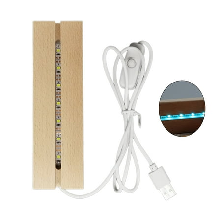 TINYSOME for Creative Solid Wood Luminous Base USB Switch Night Light Base 3D Acrylic Lamp Wooden Show Base Ornaments Lighting
TINYSOME for Creative Solid Wood Luminous Base USB Switch Night Light Base 3D Acrylic Lamp Wooden Show Base Ornaments Lighting