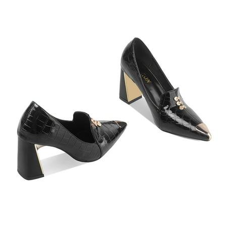 Cathalem Shoes Women s Heels Breathable Slipon Leisure Shoes Fashion Casual Outdoor Women s casual shoes Heel Platform Black 7
Cathalem Shoes Women s Heels Breathable Slipon Leisure Shoes Fashion Casual Outdoor Women s casual shoes Heel Platform Black 7