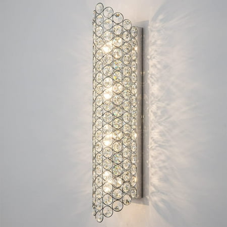 YIGOU 4 Light Crystal Wall Sconce Modern Luxury Chrome Wall Light Bling with Shade Indoor Decor Wall Lamp for Hallway Bedroom Living Room Bathroom Bedside Kitchen
YIGOU 4 Light Crystal Wall Sconce Modern Luxury Chrome Wall Light Bling with Shade Indoor Decor Wall Lamp for Hallway Bedroom Living Room Bathroom Bedside Kitchen