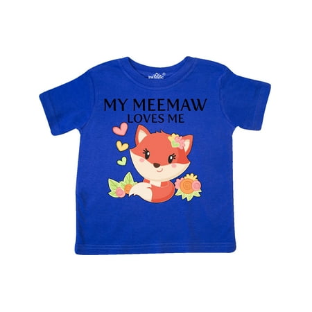Inktastic My Meemaw Loves Me- little fox Gift Toddler Boy or Toddler Girl T-Shirt
Inktastic My Meemaw Loves Me- little fox Gift Toddler Boy or Toddler Girl T-Shirt