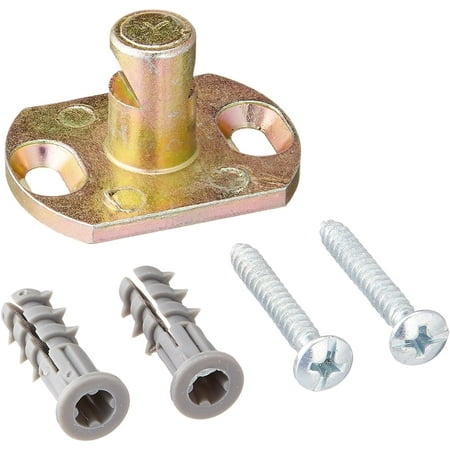 RP52670 Dryden Mounting Post Mounting Screws and Anchors Chrome