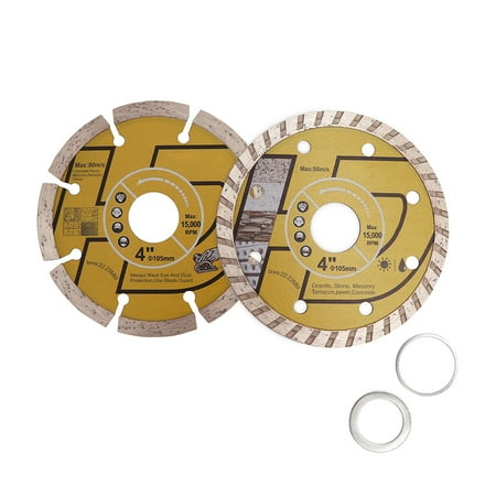Angle Grinder Diamond Blade Set Diameter 4 Inch Arbor 7/8 -5/8 Cutting Wheel for Tile Concrete Ceramic Marble Stone Granite Terrazzo 2PCS Cut Off Wheels Disc
Angle Grinder Diamond Blade Set Diameter 4 Inch Arbor 7/8 -5/8 Cutting Wheel for Tile Concrete Ceramic Marble Stone Granite Terrazzo 2PCS Cut Off Wheels Disc
