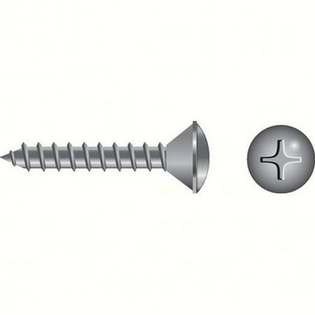 SeaChoice 59604; #8 X 1-1/4 Phillips Head Oval Tapping Screw 6/ Bag (Pack Of 10)
SeaChoice 59604; #8 X 1-1/4 Phillips Head Oval Tapping Screw 6/ Bag (Pack Of 10)
