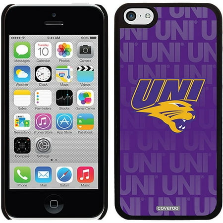 Northern Iowa UNI Repeating Design on iPhone 5c Thinshield Snap-On Case by Coveroo